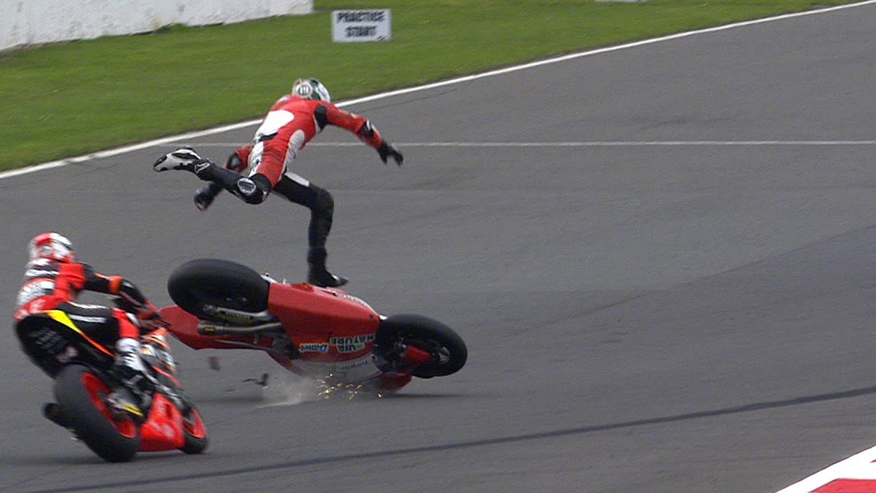 MotoGP™ Silverstone 2014 – Biggest Crashes - YouTube