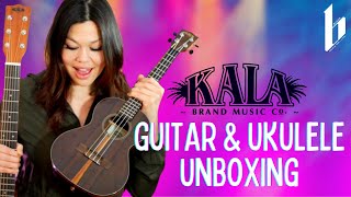 HUGE Unboxing - Kala Ukulele and Guitar!