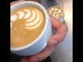 רוני חייט ציור בקפה 6 barista latte art