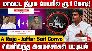 Leaked Audio between Andimuthu Raja and Jaffar Sait | 2G investigation | Annamalai | DMK files