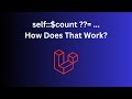 PHP Static Properties and Null Coalescing Assignment Operator