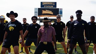 Tio Choko Dancing With The Houston SaberCats (Rugby Team)