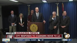 City responds to Chargers move to LA