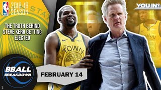 Kerr Gets Himself Ejected Once Trail Blazers Solve The Warriors