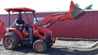 Kubota L39 Tractor Loader Backhoe!