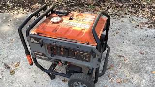 Generac 7682 GP6500E 6500 Watt Gas Portable Generator Review