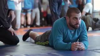 European Champ's 2018 - Greco-Roman Warm Up Room