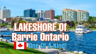 Beautiful LAKESHORE/WATERFRONT Of Barrie Ontario Canada 🇨🇦🍁