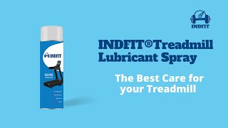 INDFIT® Treadmill Lubricant Spray 100% Silicone Oil, Use for Smoothing Treadmill Belt (550ml)