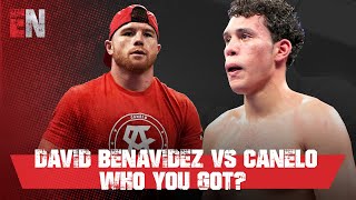 David Benavidez vs CANELO Who you got? - esnews