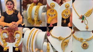 Trending Necklace/ Sakha 👉 বিয়ের সব রকম সোনার গহনা From Parashmani Jewellers