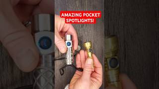 INCREDIBLE pocket thrower flashlights! 200 YARDS! Thor Mini and GT Nano! Lights for knife people!