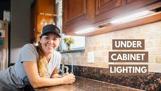 Install Under Cabinet Lighting | One Day Kitchen Improvement