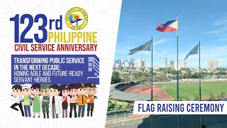 123rd Civil Service Month Anniversary Opening and Flag Raising Ceremony | September 4, 2023