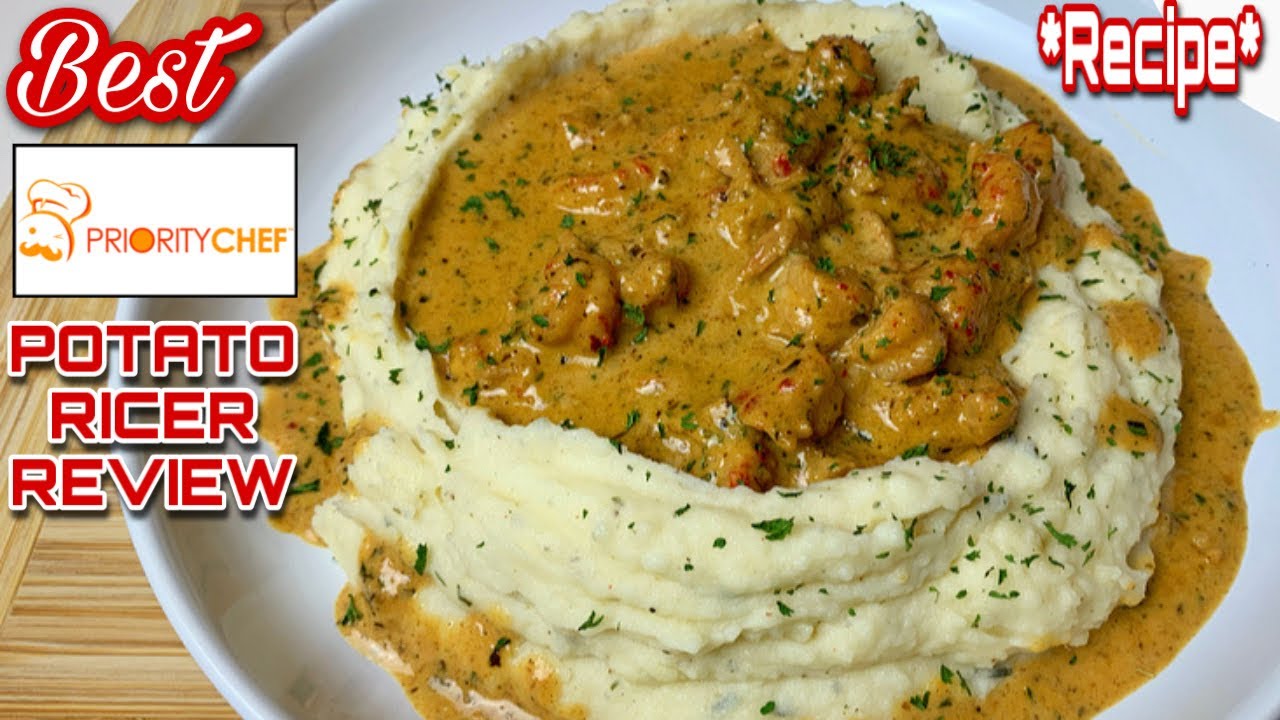 THE BEST CREAMY CRAWFISH MASHED POTATOES | GARLIC HERB MASHED POTATOES ...