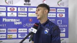 Pescara - Vis Pesaro 2-2 Rasi: "Contento per l'esordio, peccato il pareggio"