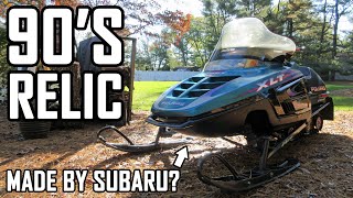 This 90's SNOWMOBILE only has 400 MILES! 1998 Polaris Indy XLT 600 Limited STARTUP \u0026 WALKAROUND