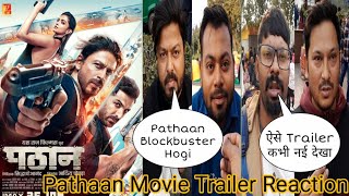 Pathaan Movie Trailer Public Reaction Pathaan Trailer Public Review Pathan Excitement Shah Rukh Khan
