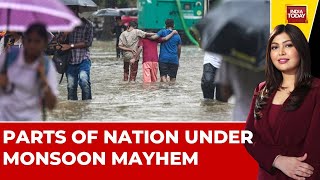 Part Of Country Under Monsoon Mayhem As Heavy Rains Lashes Parts Of Karnataka, Gujarat, Delhi NCR