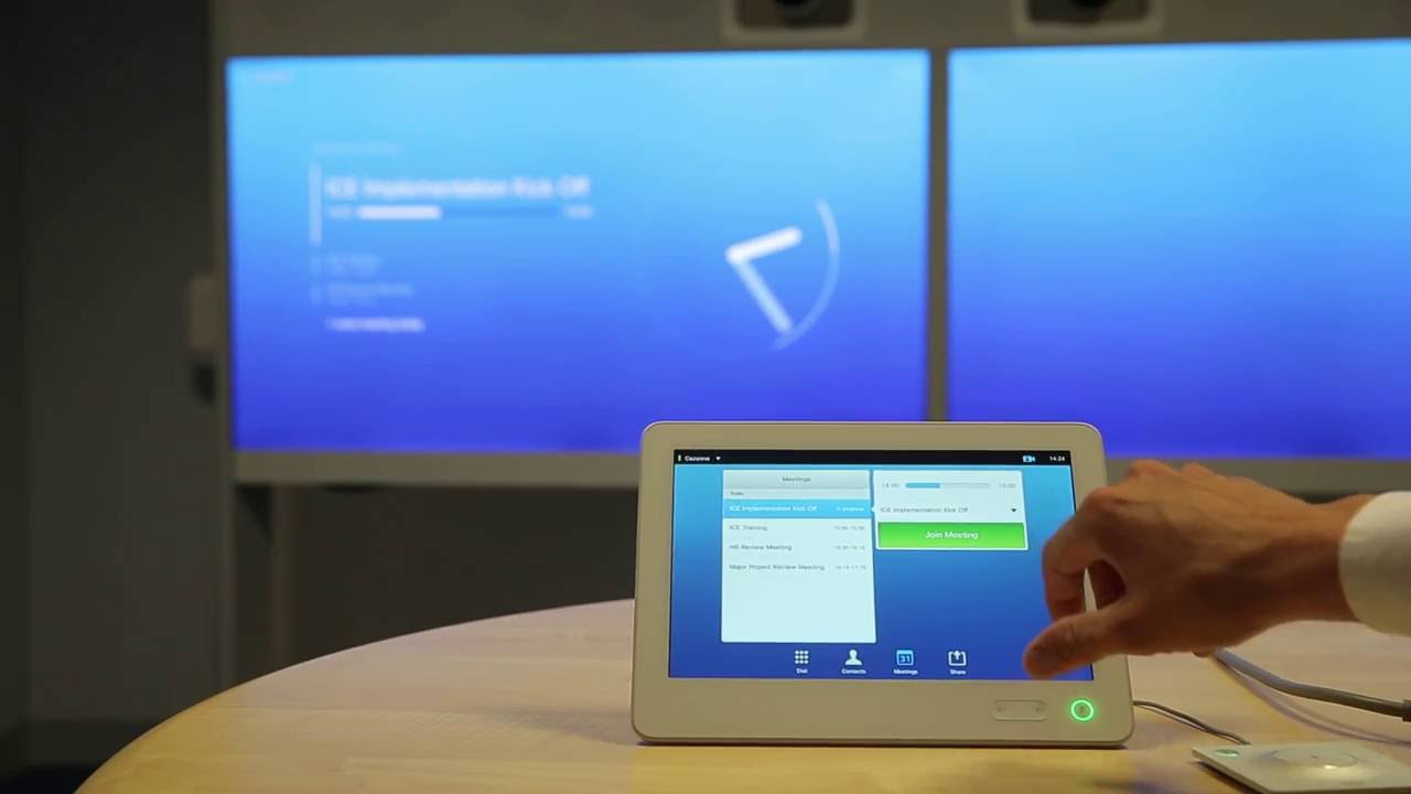 Videocall S Ice Join Cisco Touchpad And Room System Youtube