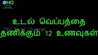 வெப்பத்தை தணிக்கும் உணவுகள் -Reduce body heat Foods