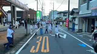 2023-07-25 西新町天満社夏季大祭神輿巡行