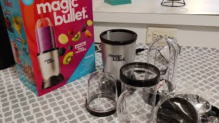 Unboxing The Magic Bullet Blender (Mix, Chop, Blend, Pulse, Whip) & Use