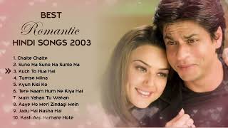 BOLLYWOOD HINDI SONGS | ROMANTIC JUKEBOX | BEST HITS COLLECTION 2003 | LOVE ❤️  TOP HEART TOUCHING 💕