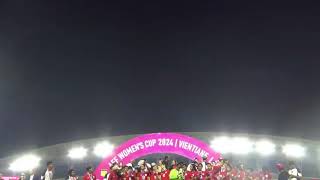 FINAL CAMBODIA VS INDONESIA - AFF WOMEN'S CUP 2024