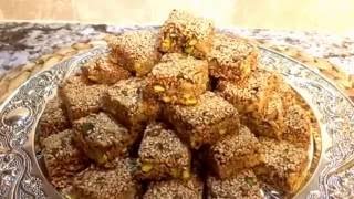 السمسميه بطريقه اخرى sesame bars