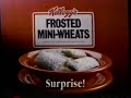 1992 kelloggs frosted mini wheats cereal tv commercial