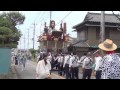 佐原の大祭2013夏　田宿区　中日乱曳き