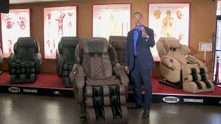 Introducing the New Luraco Model 3 Hybrid SL. Made In USA Medical Massage Chair.