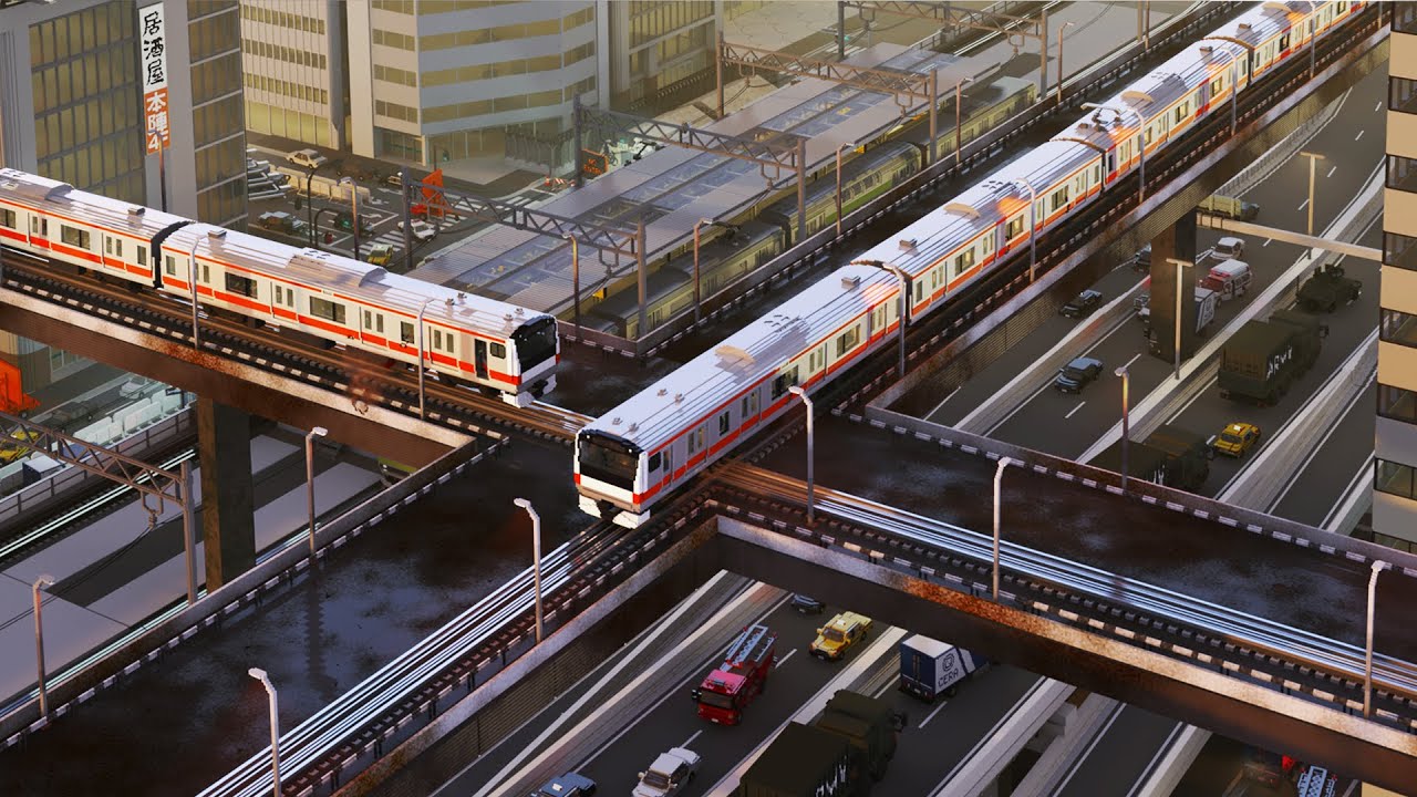 Trains Vs Intersection 亞 Teardown Youtube