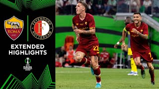 Roma vs. Feyenoord: Extended Highlights | UECL Final | CBS Sports Golazo Europe