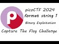 format string 1 | Binary Exploitation | picoCTF 2024