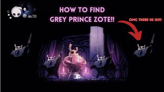 How to Find and Destroy Grey Prince Zote | Hollow Knight Guide