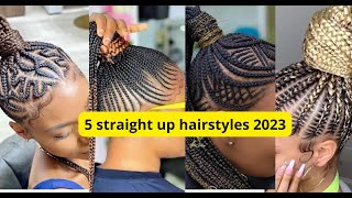 5 straight up hairstyles 2023 | hairstylle.com