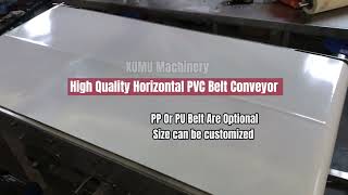 XUMU Machinery | Customized Horizontal PVC Belt Conveyor For Production Line