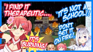 Kanata has her Castle (School) Set on Fire by Miko, Polka and Flare [ENG]