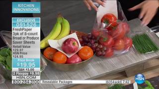 HSN | Kitchen Innovations featuring FreshPaper 02.05.2017 - 07 AM