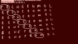 Decision 1 (D1) - Bubble Sort Algorithm - Edexcel - sorting algorithms