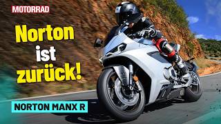 Comeback! Norton Manx R im ersten Test: 1200er-V4, 209 PS & Überraschungs-Preis!