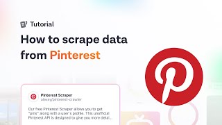 How to extract Pinterest data in 5 easy steps - Pinterest Scraper
