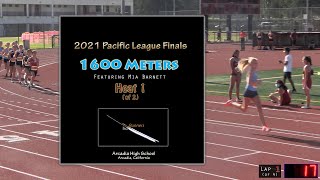 2021 TF - Pacific League Finals (1600, Girls, Heat 1)