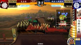 20150114戦国大戦302B 見当要 VS SR上杉謙信（毘天の化身）