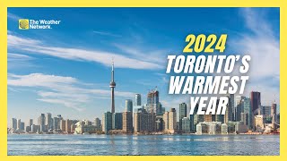 Toronto Just Had Its Warmest Year on Record in 2024