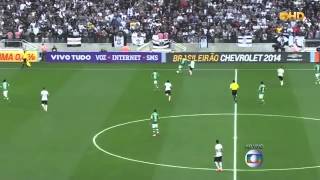 Corinthians 2 x 0 Palmeiras Brasileirao 2014