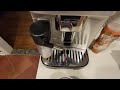 get steamed milk from delonghi magnifica evo without pulling espresso shot