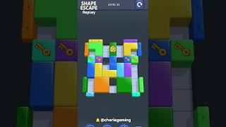 Shape Escape Level 55 Solution Walkthrough